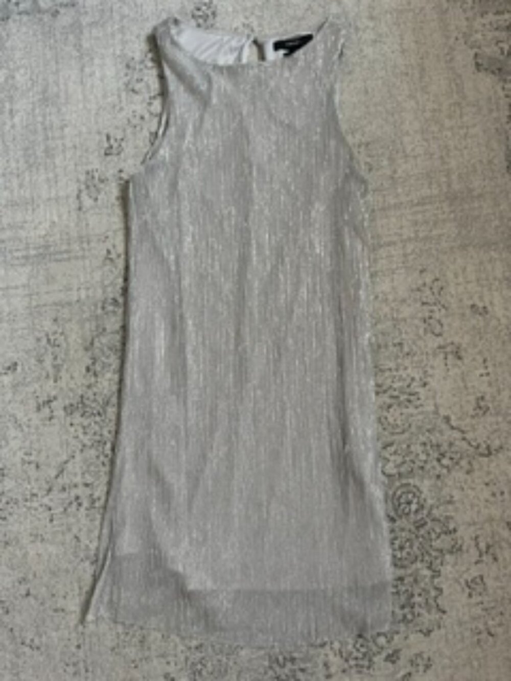 🧡3/$15 Forever 21 Metallic Mini Dress Lined S